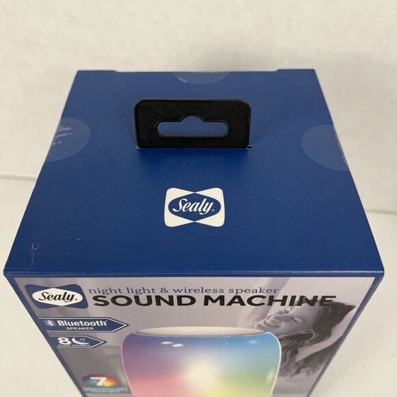 Sealy Night Light Wireless Speaker Sound Machine Bluetooth Rechargeable - Picture 6 of 6